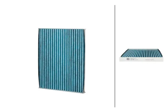 Filter, Innenraumluft HELLA 8ZC 366 123-571 Bild Filter, Innenraumluft HELLA 8ZC 366 123-571
