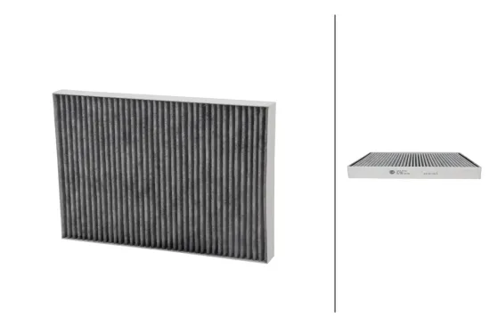 Filter, Innenraumluft HELLA 8ZC 366 123-591 Bild Filter, Innenraumluft HELLA 8ZC 366 123-591
