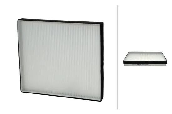 Filter, Innenraumluft HELLA 8ZC 366 123-631 Bild Filter, Innenraumluft HELLA 8ZC 366 123-631