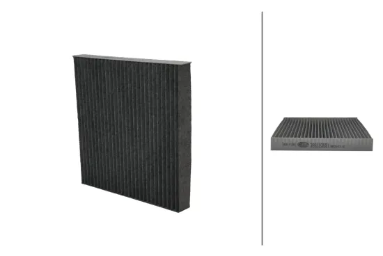 Filter, Innenraumluft HELLA 8ZC 366 123-651 Bild Filter, Innenraumluft HELLA 8ZC 366 123-651