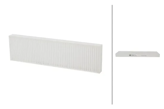 Filter, Innenraumluft HELLA 8ZC 366 123-661 Bild Filter, Innenraumluft HELLA 8ZC 366 123-661