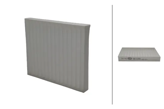 Filter, Innenraumluft HELLA 8ZC 366 123-691 Bild Filter, Innenraumluft HELLA 8ZC 366 123-691
