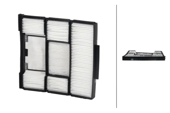 Filter, Innenraumluft HELLA 8ZC 366 123-771 Bild Filter, Innenraumluft HELLA 8ZC 366 123-771