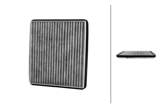 Filter, Innenraumluft HELLA 8ZC 366 123-831 Bild Filter, Innenraumluft HELLA 8ZC 366 123-831