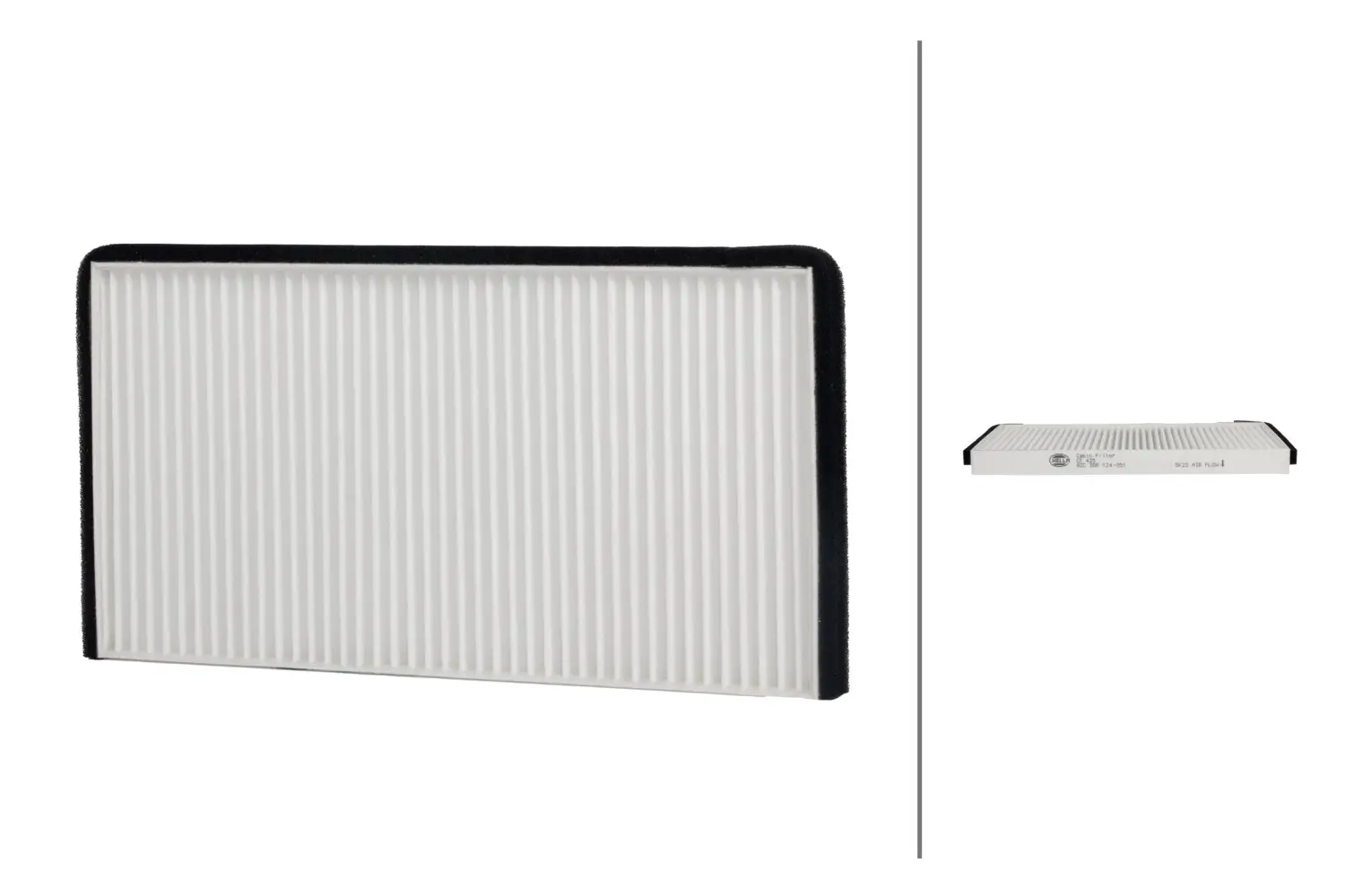 Filter, Innenraumluft HELLA 8ZC 366 124-351