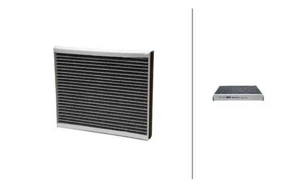 Filter, Innenraumluft HELLA 8ZC 366 124-411 Bild Filter, Innenraumluft HELLA 8ZC 366 124-411