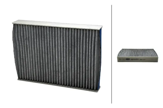 Filter, Innenraumluft HELLA 8ZC 366 124-531 Bild Filter, Innenraumluft HELLA 8ZC 366 124-531
