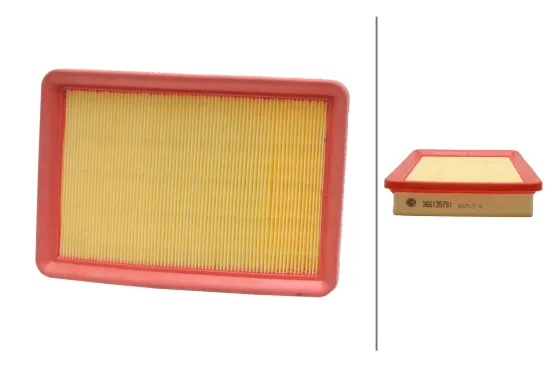Luftfilter HELLA 8ZA 366 135-781 Bild Luftfilter HELLA 8ZA 366 135-781