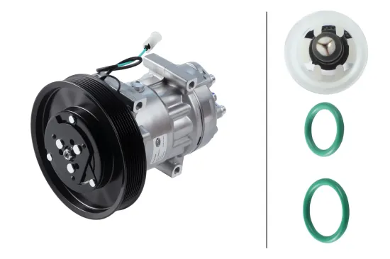 Kompressor, Klimaanlage 24 V HELLA 8FK 366 200-051 Bild Kompressor, Klimaanlage 24 V HELLA 8FK 366 200-051