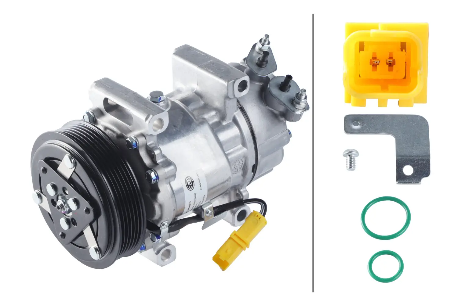 Kompressor, Klimaanlage 12 V HELLA 8FK 366 200-121