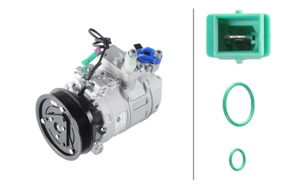 Kompressor, Klimaanlage 12 V HELLA 8FK 366 200-181 Bild Kompressor, Klimaanlage 12 V HELLA 8FK 366 200-181