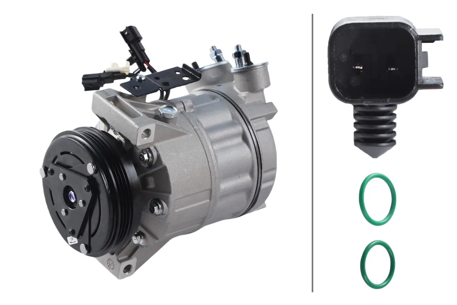 Kompressor, Klimaanlage 12 V HELLA 8FK 366 200-251