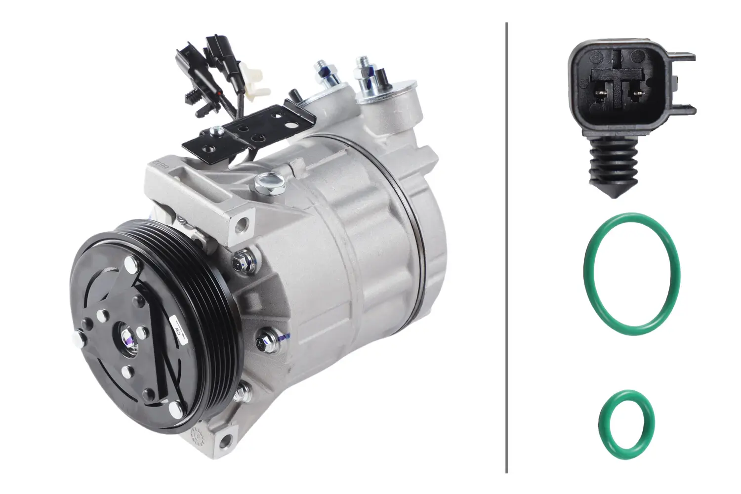 Kompressor, Klimaanlage 12 V HELLA 8FK 366 200-301