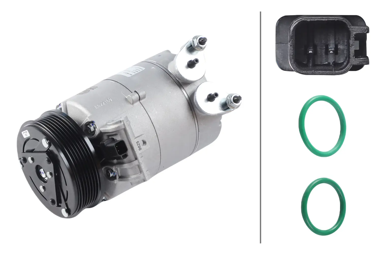 Kompressor, Klimaanlage 12 V HELLA 8FK 366 200-341