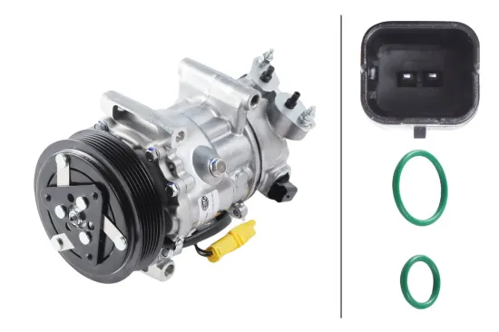 Kompressor, Klimaanlage 12 V HELLA 8FK 366 200-381 Bild Kompressor, Klimaanlage 12 V HELLA 8FK 366 200-381