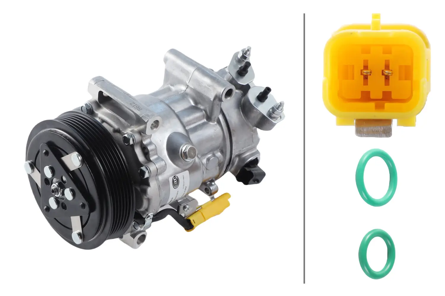 Kompressor, Klimaanlage 12 V HELLA 8FK 366 200-391