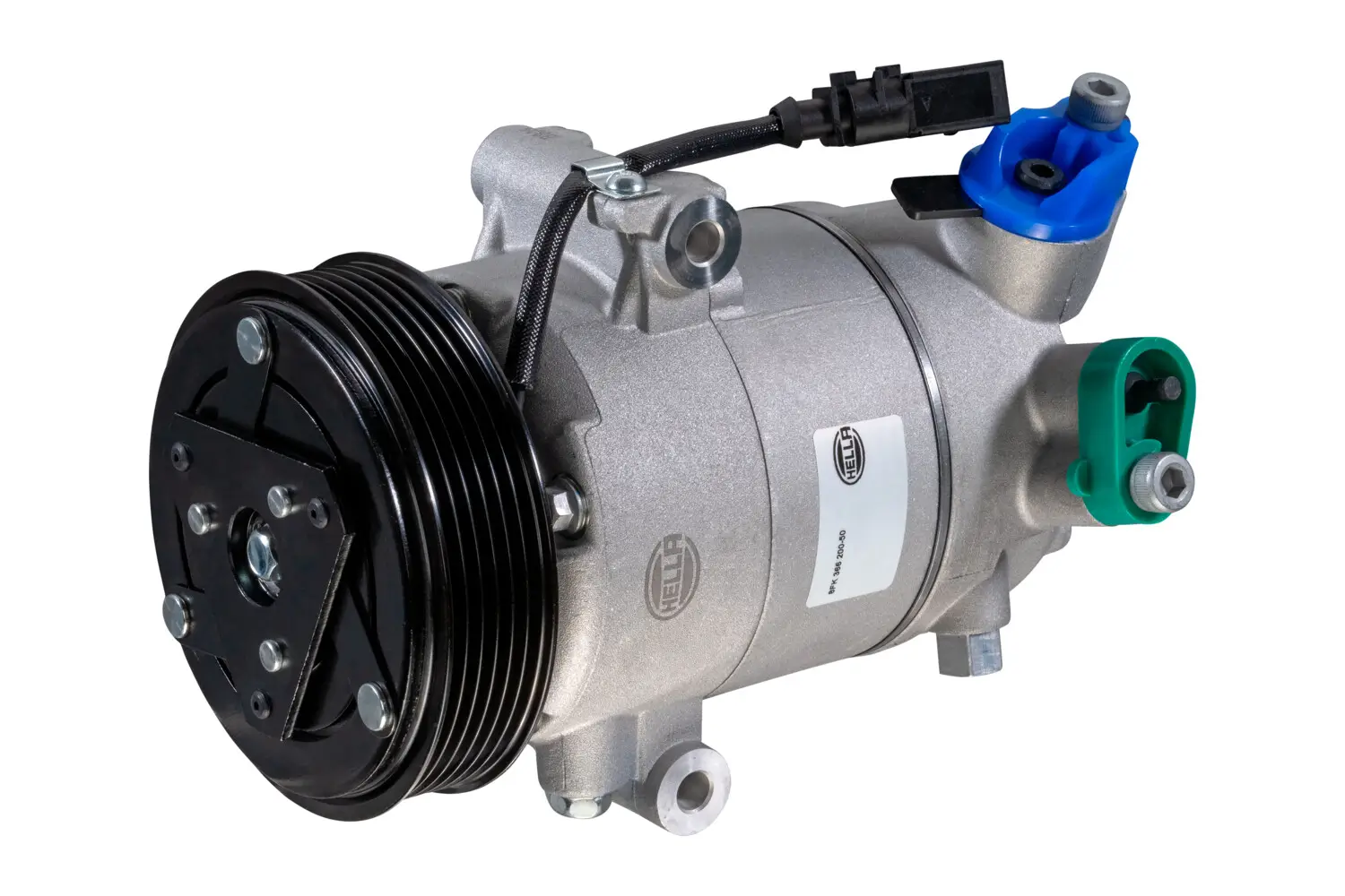 Kompressor, Klimaanlage 12 V HELLA 8FK 366 200-501