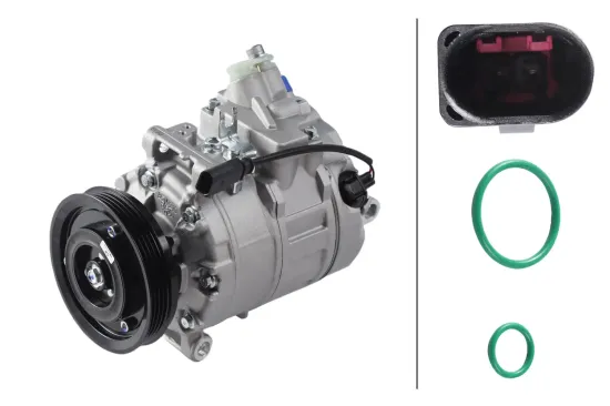 Kompressor, Klimaanlage 12 V HELLA 8FK 366 200-511 Bild Kompressor, Klimaanlage 12 V HELLA 8FK 366 200-511