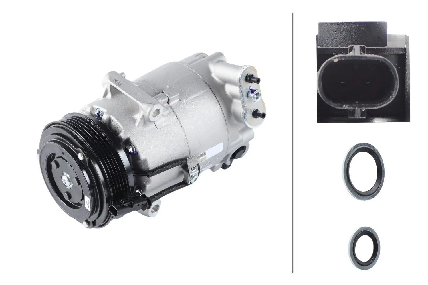 Kompressor, Klimaanlage 12 V HELLA 8FK 366 200-521