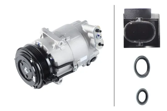 Kompressor, Klimaanlage 12 V HELLA 8FK 366 200-521 Bild Kompressor, Klimaanlage 12 V HELLA 8FK 366 200-521