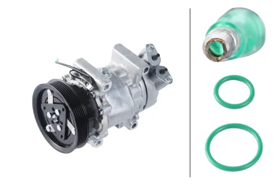 Kompressor, Klimaanlage 12 V HELLA 8FK 366 200-561 Bild Kompressor, Klimaanlage 12 V HELLA 8FK 366 200-561