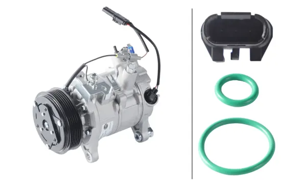 Kompressor, Klimaanlage 12 V HELLA 8FK 366 200-621 Bild Kompressor, Klimaanlage 12 V HELLA 8FK 366 200-621