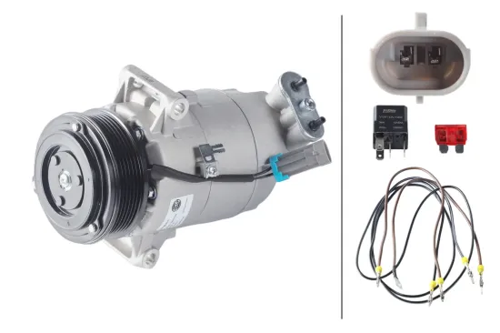 Kompressor, Klimaanlage 12 V HELLA 8FK 366 200-701 Bild Kompressor, Klimaanlage 12 V HELLA 8FK 366 200-701