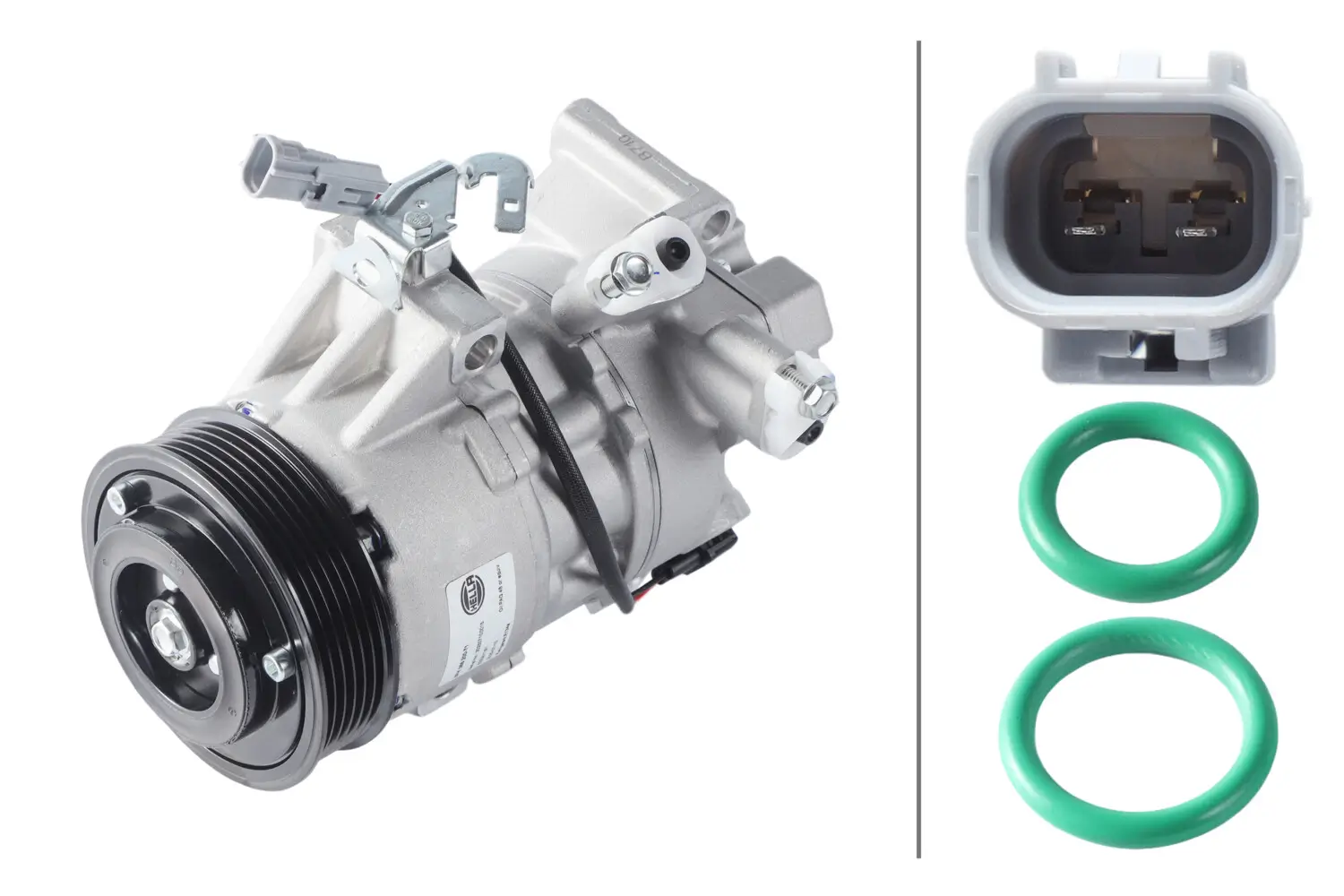 Kompressor, Klimaanlage 12 V HELLA 8FK 366 200-711