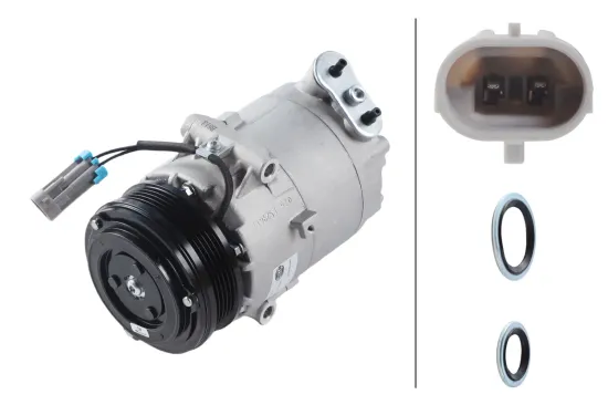 Kompressor, Klimaanlage 12 V HELLA 8FK 366 200-721 Bild Kompressor, Klimaanlage 12 V HELLA 8FK 366 200-721