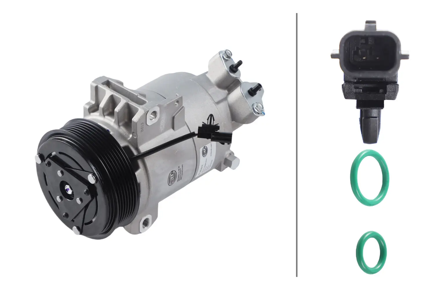 Kompressor, Klimaanlage 12 V HELLA 8FK 366 200-731