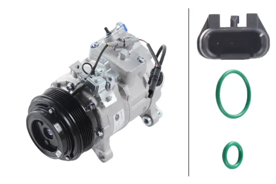 Kompressor, Klimaanlage 12 V HELLA 8FK 366 200-741 Bild Kompressor, Klimaanlage 12 V HELLA 8FK 366 200-741