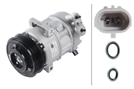 Kompressor, Klimaanlage 12 V HELLA 8FK 366 200-761 Bild Kompressor, Klimaanlage 12 V HELLA 8FK 366 200-761
