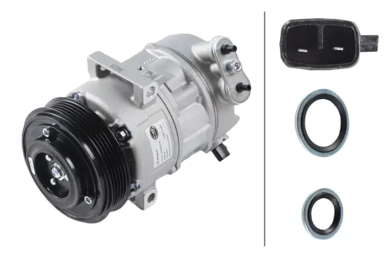 Kompressor, Klimaanlage 12 V HELLA 8FK 366 200-791 Bild Kompressor, Klimaanlage 12 V HELLA 8FK 366 200-791