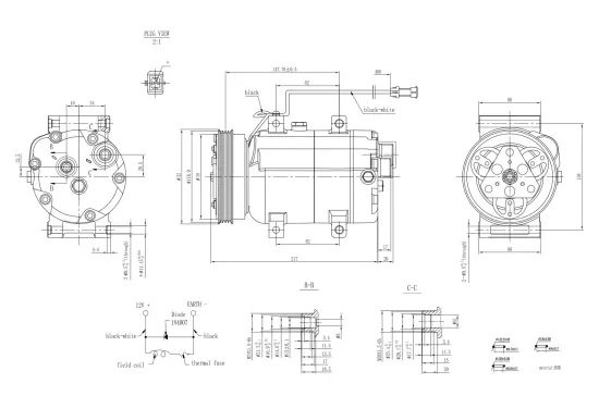 Kompressor, Klimaanlage 12 V HELLA 8FK 366 200-801 Bild Kompressor, Klimaanlage 12 V HELLA 8FK 366 200-801