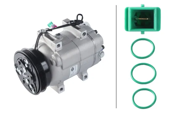 Kompressor, Klimaanlage 12 V HELLA 8FK 366 200-801 Bild Kompressor, Klimaanlage 12 V HELLA 8FK 366 200-801