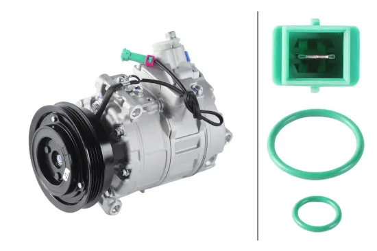 Kompressor, Klimaanlage 12 V HELLA 8FK 366 200-831 Bild Kompressor, Klimaanlage 12 V HELLA 8FK 366 200-831