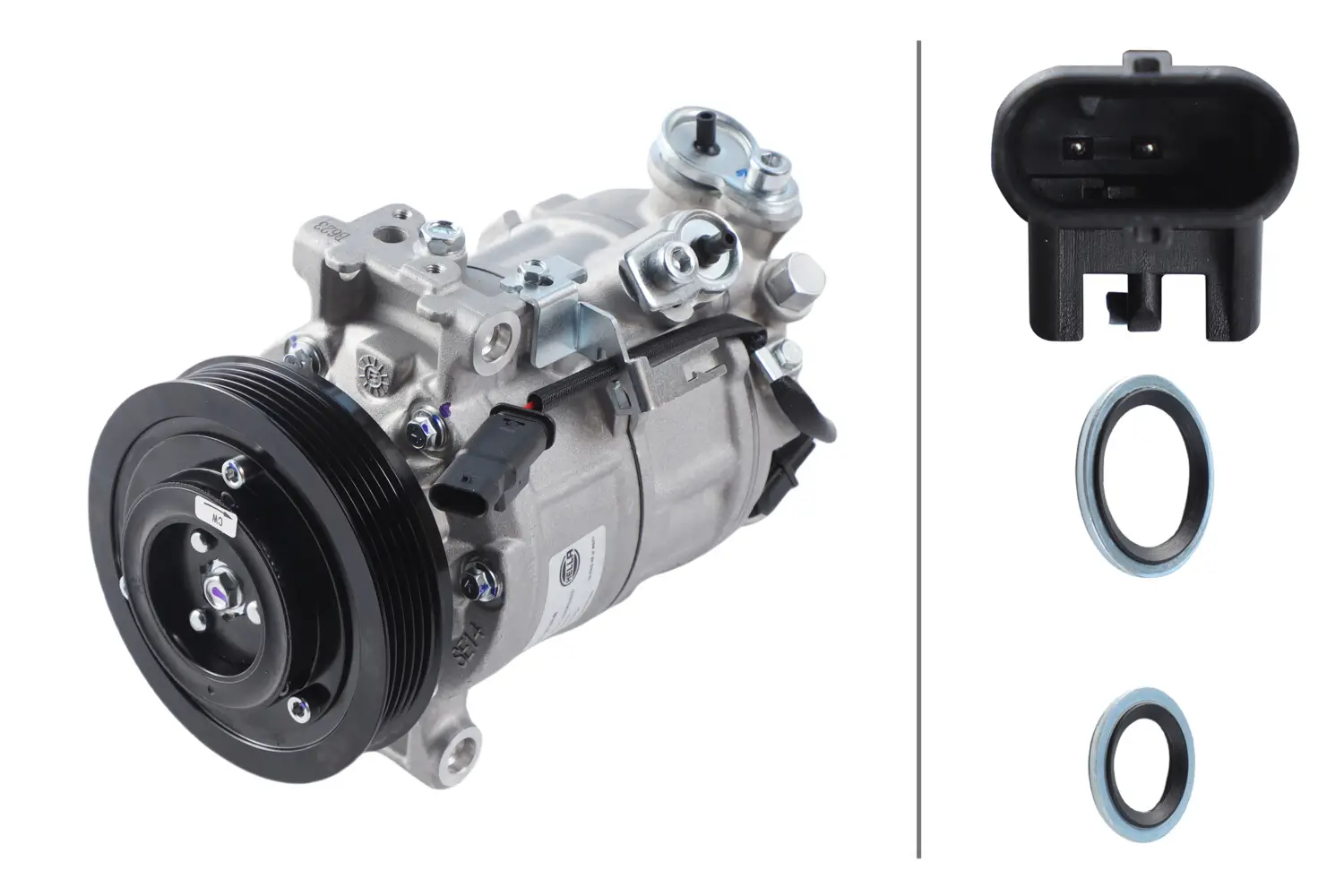 Kompressor, Klimaanlage 12 V HELLA 8FK 366 200-881