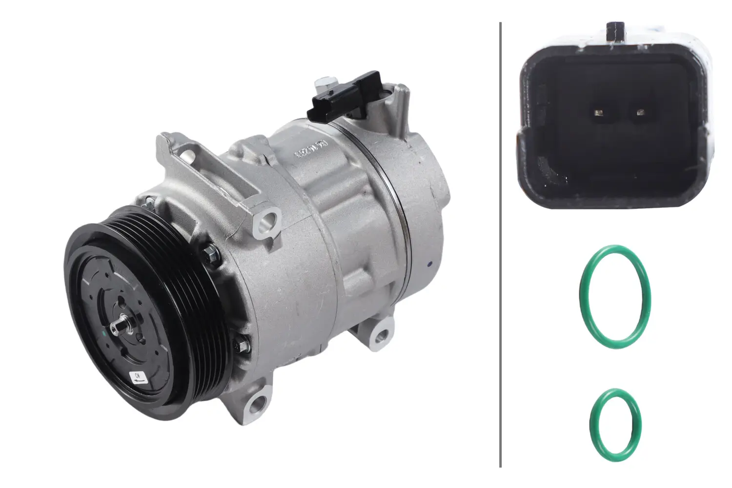 Kompressor, Klimaanlage 12 V HELLA 8FK 366 200-981