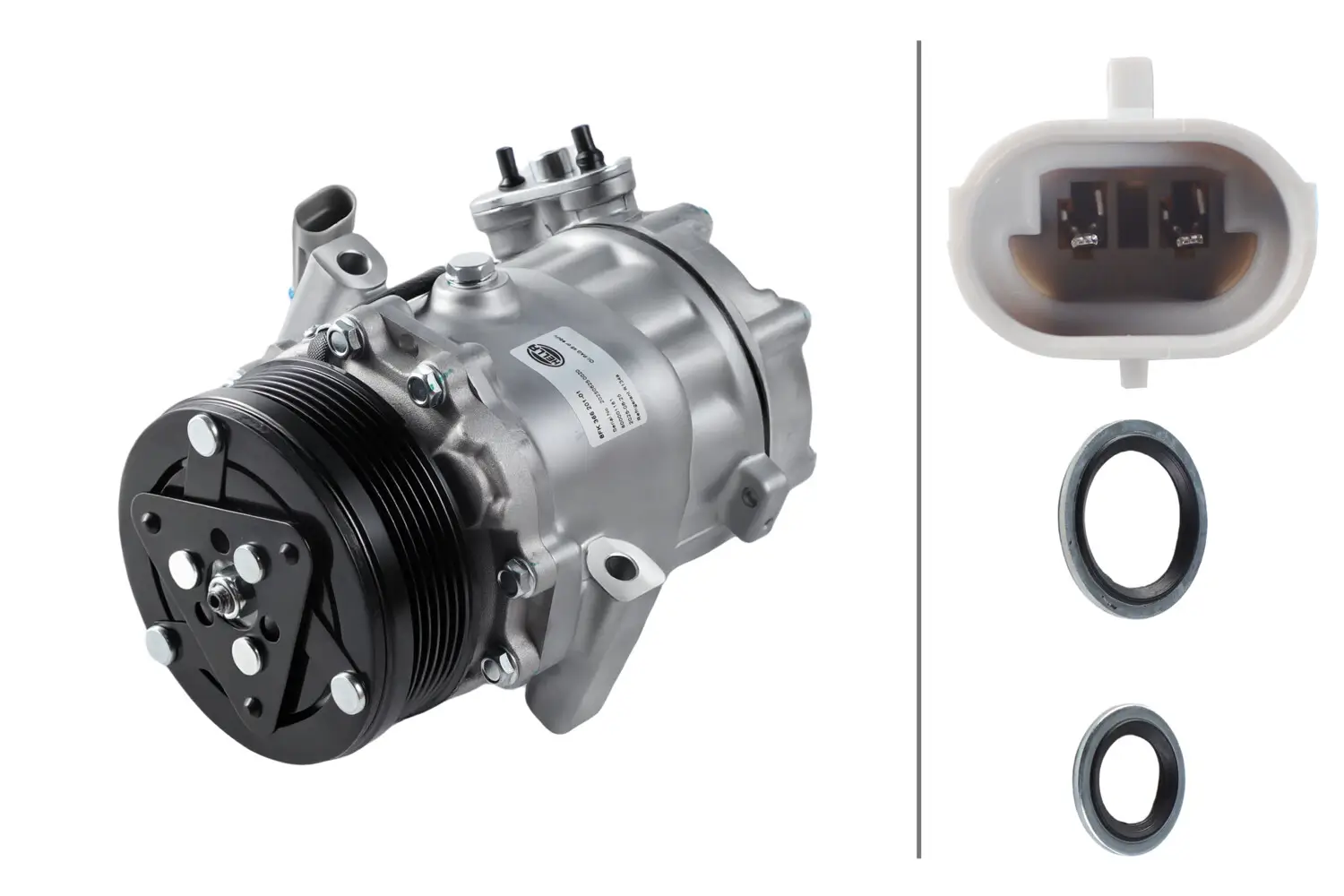 Kompressor, Klimaanlage 12 V HELLA 8FK 366 201-011