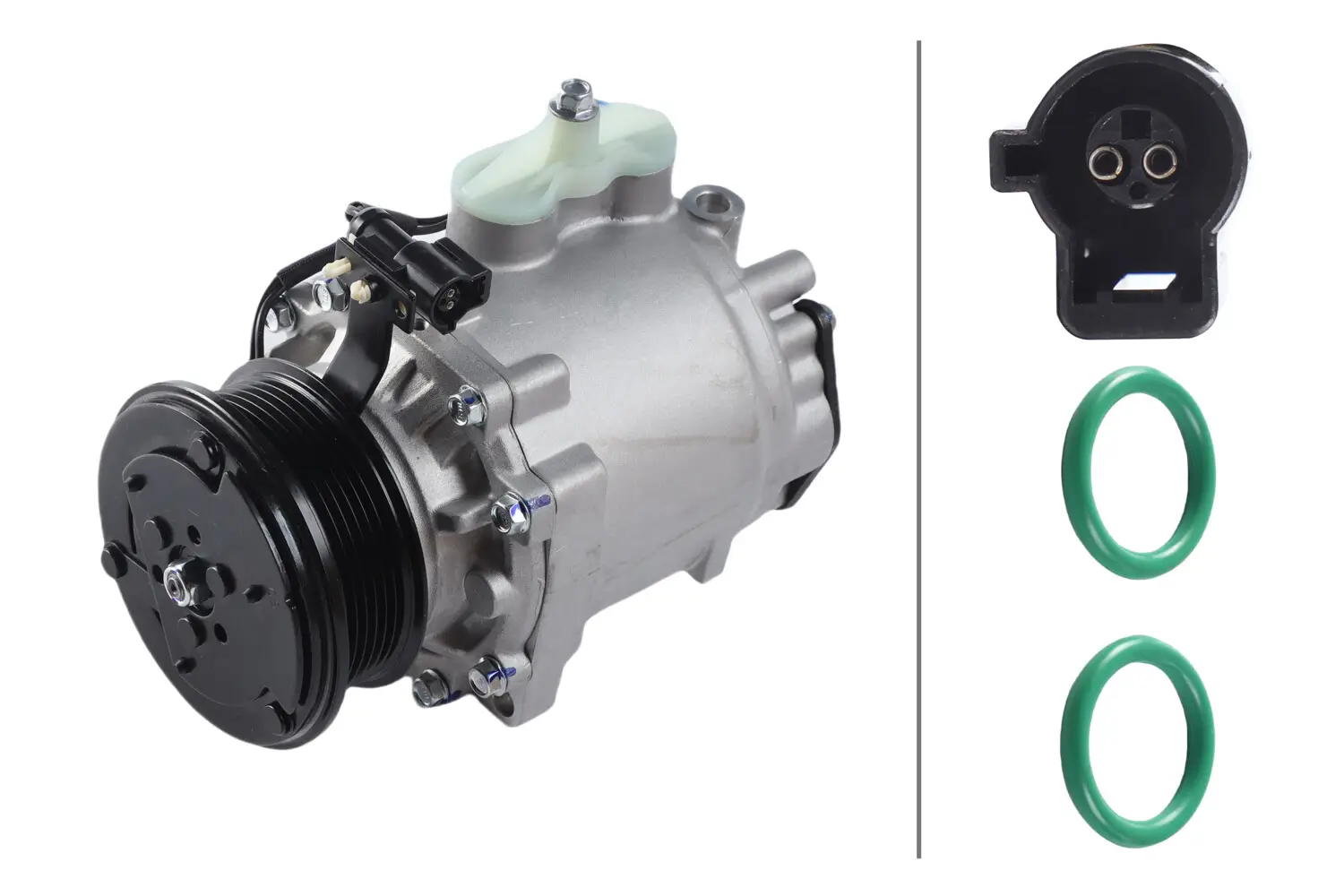 Kompressor, Klimaanlage 12 V HELLA 8FK 366 201-051