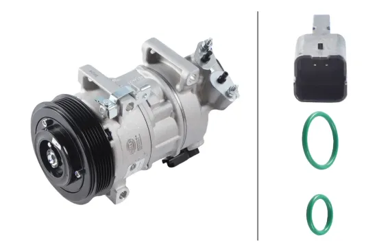 Kompressor, Klimaanlage 12 V HELLA 8FK 366 201-131 Bild Kompressor, Klimaanlage 12 V HELLA 8FK 366 201-131