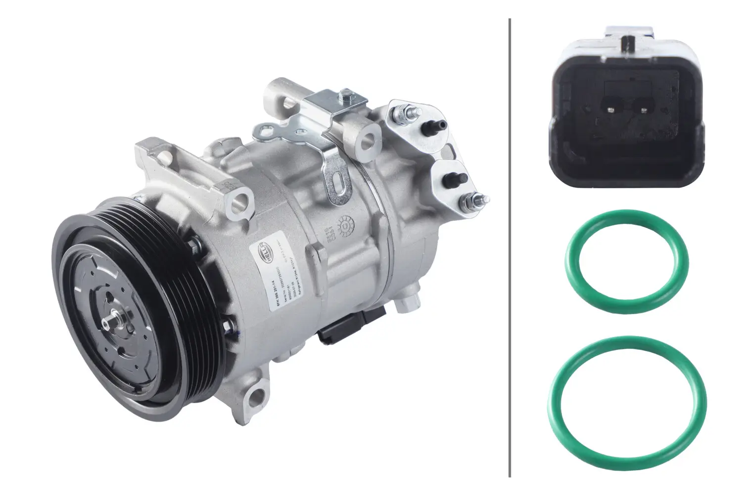 Kompressor, Klimaanlage 12 V HELLA 8FK 366 201-141