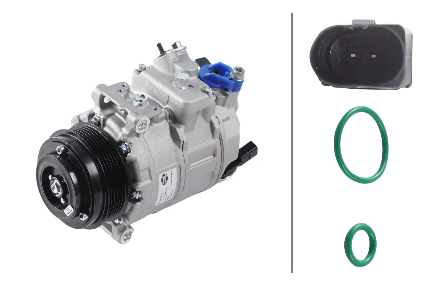 Kompressor, Klimaanlage 12 V HELLA 8FK 366 201-191