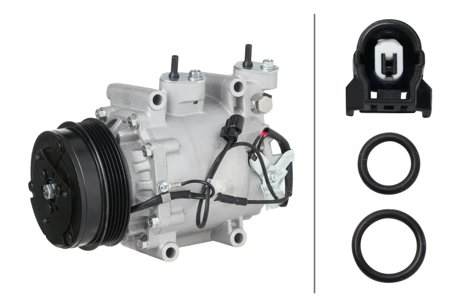 Kompressor, Klimaanlage 12 V HELLA 8FK 366 201-261