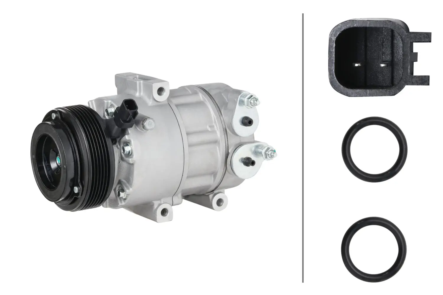 Kompressor, Klimaanlage 12 V HELLA 8FK 366 201-271