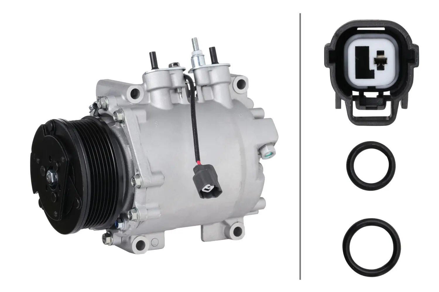 Kompressor, Klimaanlage 12 V HELLA 8FK 366 201-291