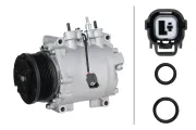 Kompressor, Klimaanlage 12 V HELLA 8FK 366 201-291