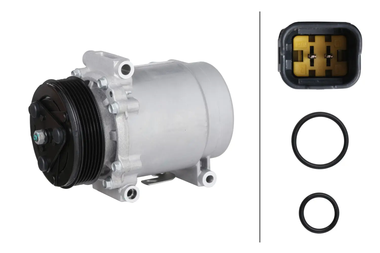 Kompressor, Klimaanlage 12 V HELLA 8FK 366 201-321