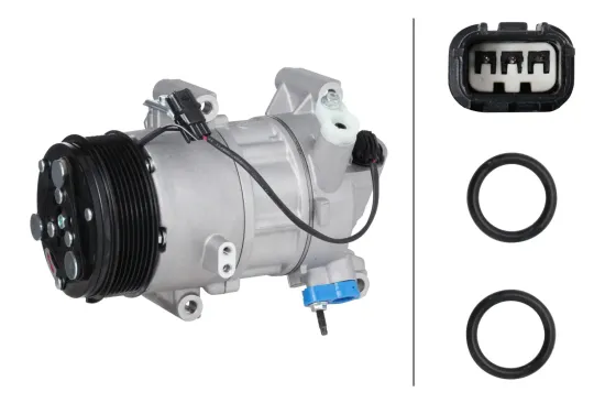 Kompressor, Klimaanlage 12 V HELLA 8FK 366 201-331 Bild Kompressor, Klimaanlage 12 V HELLA 8FK 366 201-331