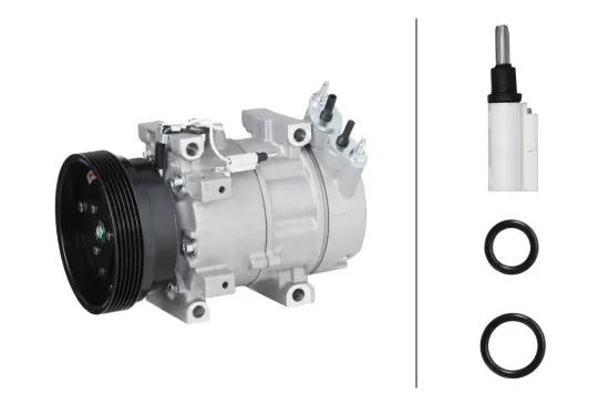 Kompressor, Klimaanlage 12 V HELLA 8FK 366 201-361 Bild Kompressor, Klimaanlage 12 V HELLA 8FK 366 201-361